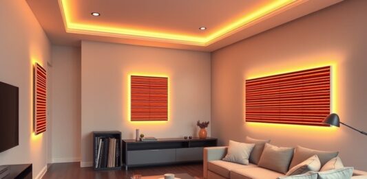 Efficiënt en gezond verwarmen met infraroodpanelen in huis