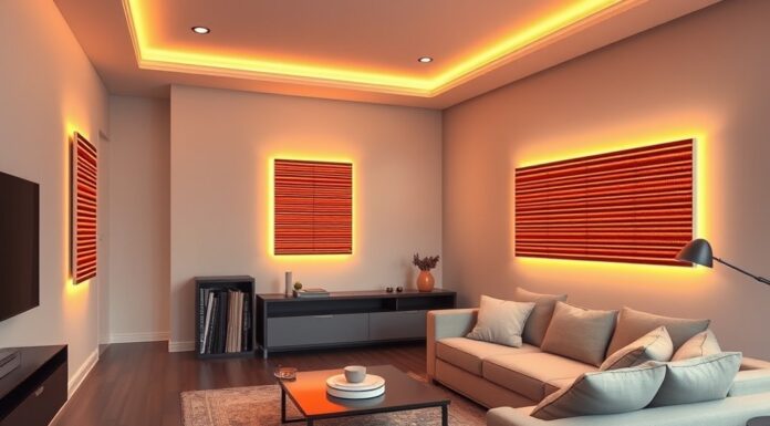 Efficiënt en gezond verwarmen met infraroodpanelen in huis